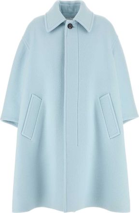 Bottega Veneta Light Blue Cashmere Coat