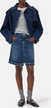 Closed Stover-X Skirt In Dark Blue