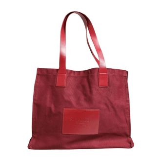 Sif Jakobs Jewellery Bolso Tote de Lona - Bags - Mujer - Rojo - ONE SIZE