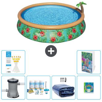 Bestway Piscina Bestway Fast Set Redonda - 457x84 Cm - 7-piezas S282