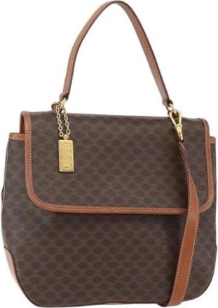 Celine Pre-owned Handbags, female, Brown, Size: ONE SIZE Pre-owned Vintage Handbag