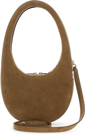 Coperni Womens Shoulder Bag, Brown Suede Strap Cow Leather Bags