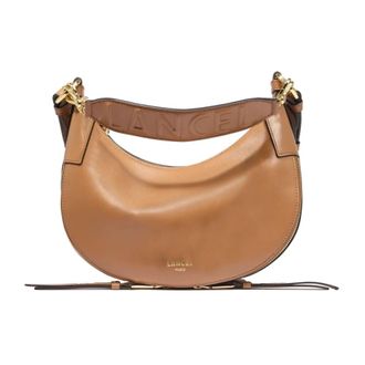 Lancel Origami S Schoudertas - Dames - Schoudertassen - Bruin - ONE Size - Leer - Tassen