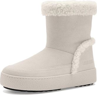 Moon Boot Ltrack Tina Womens Shoes Ice : EU 36 (US Womens 5.5) B - Medium, Leather