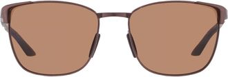 Nike Brown Square Mens Sunglasses NIKE METAL FUSION FV2377 215 55