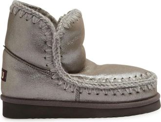 Mou Grijze Winterlaarzen - Dames - Winterlaarzen - Grijs - 37 EU - Schoenen