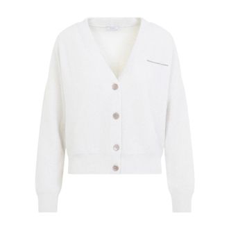 PESERICO Mujer, Jerseys, Blanco, Talla: M