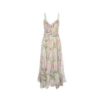 Charo Ruiz Ibiza Iraso Floral-lace Midi Dress