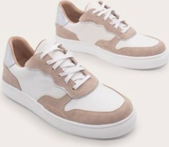 Kaanas Womens Nizam Sneakers In Almond
