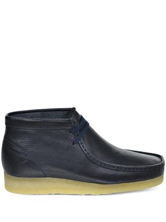 Clarks Wallabee NAVY boots - Blue