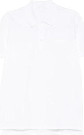 Givenchy Piqu&eacute; polo shirt van katoen - Heren - Polos - Wit - S - Katoen - Tops