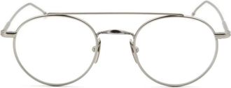 Thom Browne Occhiali tondi - Grigio
