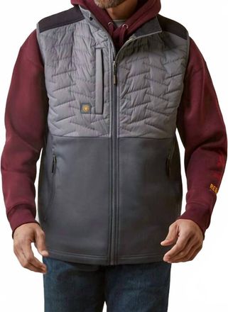 Ariat Rebar Cloud 9 Insulated Vest In Gray