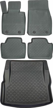 OEM Juego De Alfombrillas Para Coche Y Alfombrilla Para Maletero Para Bmw Serie 3 F30 Sed&aacute;n (enero De 2012 - Febrero De 2019)