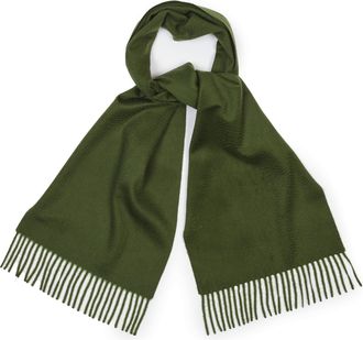 Oliver Brown Cashmere Scarf - Green