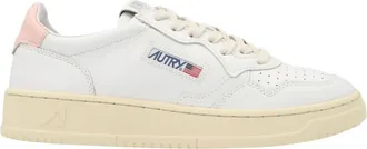 Autry White Lace Up Sneakers