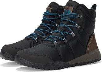 Columbia Fairbanks Omni-Heat Mens Shoes Black/Cordovan 1 : 14 D - Medium, Suede/Textile