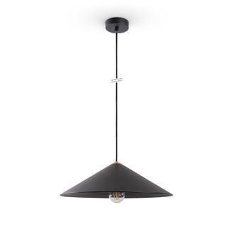 Paco Home Paco Home - L&aacute;mpara Suspensi&oacute;n Mesa Comedor Colgante Cocina Metal E27 Negro-oro, &Oslash;42cm
