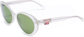 Italia Independent White Acetate Womens Sunglasses