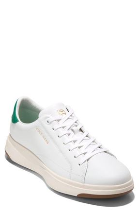 Cole Haan GrandPro Tennis 2.0 Sneaker in Optic White /Green Jacket at Nordstrom, Size 11.5