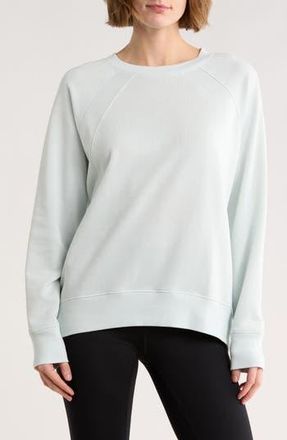 Zella Drew Crewneck Sweatshirt in Blue Flow at Nordstrom Rack, Size X-Large