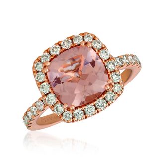 Le Vian Ladies Pastels Rings set in 14K Strawberry Gold
