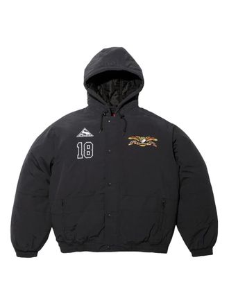 SUPREME Giacca ANTIHERO Stadium con cappuccio - Nero