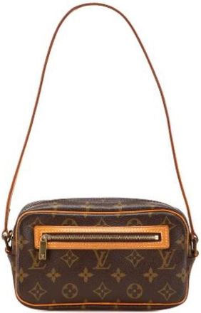 Louis Vuitton Pre-owned Shoulder Bags, female, Brown, Size: ONE SIZE Pre-owned Vintage Shoulder Bag