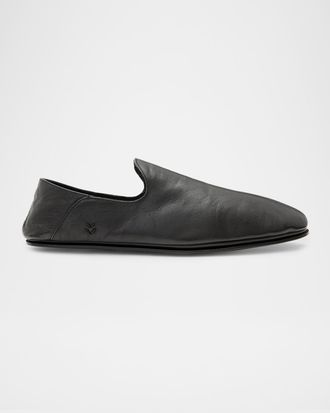 John Varvatos Men & apos;s Lodge Shearling-Lined Leather Moccasins