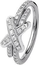 Chaumet Pave Diamond Liens White Gold Ring