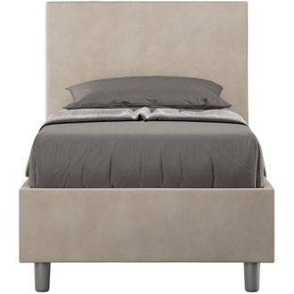 ITYhome Ityhome - Divano 3 posti Moderno in Tessuto - marrak - Colore: Avio - Dimensione: 208x85
