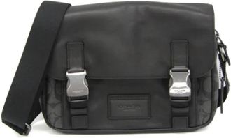 Coach Tweedehands leren schoudertassen - Dames - Vintage Schoudertas - Zwart - ONE Size - Vintage