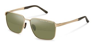 Porsche Design P86004 B656 Mens Sunglasses Gold Size 60