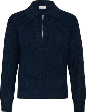 Kaffe Maglieria Girocollo - - Knitwear - Donna - Blu - L