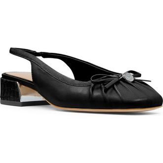 Donald J Pliner Dara Slingback Square Toe Pump in Black at Nordstrom Rack, Size 9.5