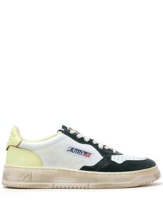 Autry Super Vintage Medalist leren sneakers - Wit