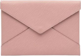 Louis Vuitton Pre-owned Clutches, female, Pink, Size: ONE SIZE Pre-owned Leather Clutch