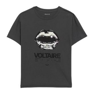Zadig&Voltaire Mujer, Camisetas, Gris, Talla: XS