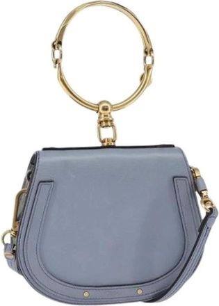 Chlo&eacute; Pre-owned Mini Bags, female, Blue, Size: ONE SIZE Pre-owned Mini Hand Bag