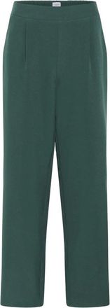 Saint Tropez Wijde broek - Dames - Wijde Broeken - Groen - XL - Broeken