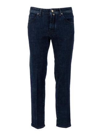 Jacob Cohen Scott Cropped Slim Fit Jeans