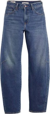 Levi's Dames, Jeans, Blauw, Maat: W24 L32 Katoen