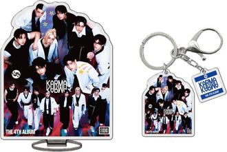 Generic stray-kids key chain KARMA keyring SK-Z key chain Acrylic Keychain stay KEYRING (a set SK-2)