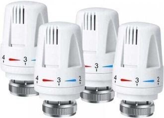 OEM Testa Termostatica Per Radiatore - M30&times;1.5 - 4 Unit&agrave; - Controllo Preciso Della Temperatura Per Casa, Ufficio E Riscaldamento Centralizzato