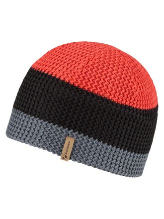 Ziener Skim&uuml;tze ZIENER IBLIME-Z hat unisex, schwarz (schwarz. rot), Materialmix, M&uuml;tzen Skim&uuml;tze