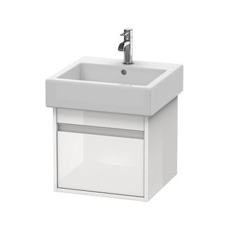 Duravit Duravit Ketho M&oacute;dulo Mural 6685, 1 Extra&iacute;ble, 450mm, Para Vero, Color (frente/cuerpo): Decoraci&oacute;n Roble Europeo - Kt668505252