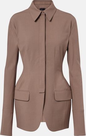 MUGLER Peplum jacket