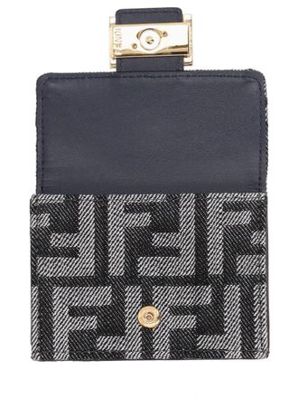 Fendi Baguette Wallet - Black
