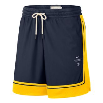 Nike Denver Nuggets Standard Issue 6 Shorts College Navy Amarillo IQ1711-419