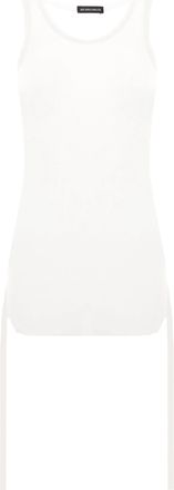 Ann Demeulemeester Mara Scera di canotte arricciate rugose